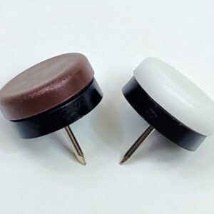 BUSTA PZ.8 SCIVOLO PLASTICA 1 CHIODO MM. 20 BIANCO