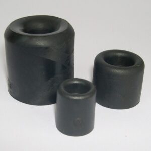 PARACOLPO FERMAPORTA MM. 25x24 IN PVC NERO