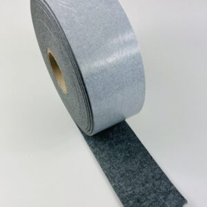 ML. 10 FELTRO ADESIVO  H. MM. 100 SPESS. MM.5 GRIGIO