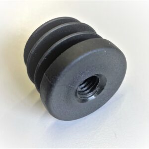 SOTTOPIEDE ALETTATO TONDO MM.20 CON FILETTO 10 MA