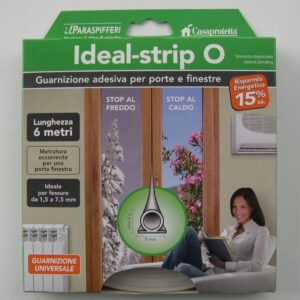 SS.PARAFREDDO TERMOPLASTICO ADESIVO IDEAL-STRIP  M. 6 MM.9x7,5 TRASPARENTE