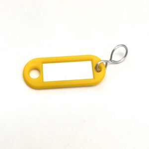 TARGHETTA PORTANOME GANCIO A S CON ANELLO