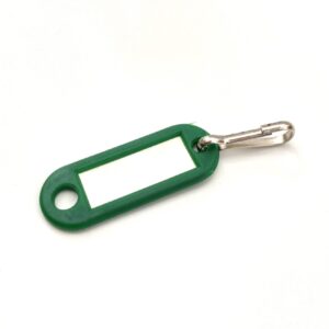 TARGHETTA PORTANOME C/MOSCHETTO CON ANELLO