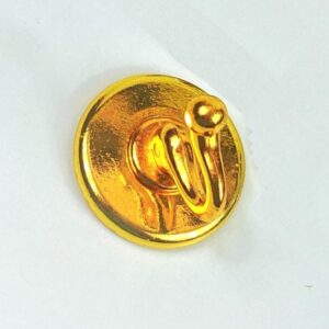 BUSTA PZ. 1 GANCIO ADESIVO IN METALLO ZAFFIRO ORO