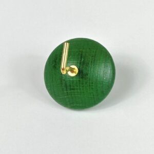 GANCIO LEGNO ADESIVO TONDO 1 POSTO