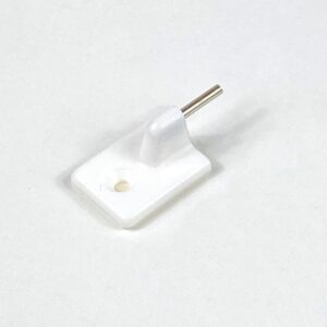 SUPPORTO ADESIVO IN PVC PER ASTA BRIS-BRIS SFUSO BIANCO