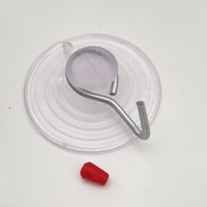 VENTOSA GANCIO METALLO  MM. 40 C/CAPPUCCIO