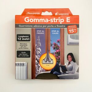 SS.PARAFREDDO EPDM ADESIVO GOMMA-STRIP E M.12 MARRONE BOX