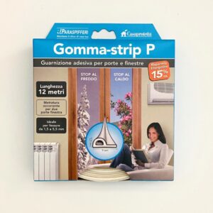 SS.PARAFREDDO EPDM ADESIVO GOMMA-STRIP P M.12 BIANCO BOX